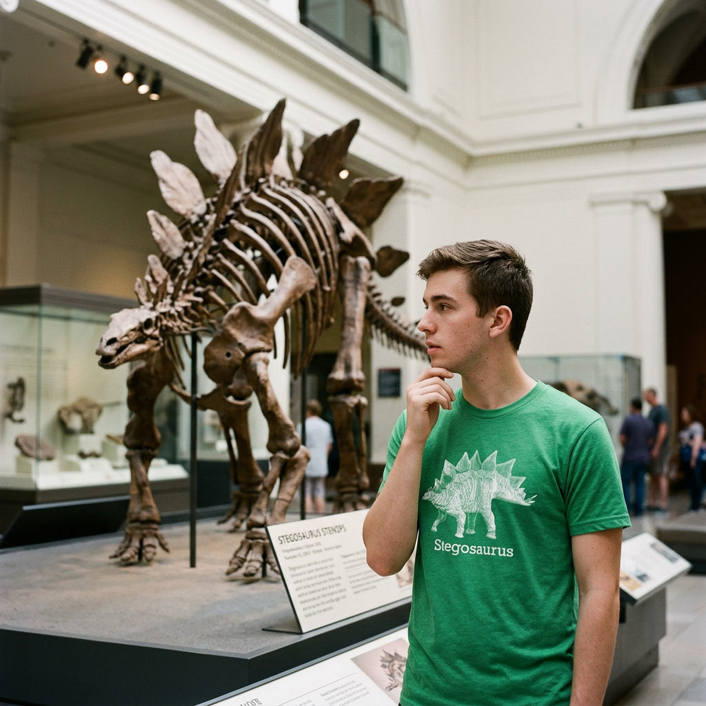 Stegosaurus Men's T Shirt product image 2
