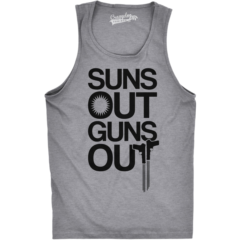 Suns Out Guns Out Men's Tank Top