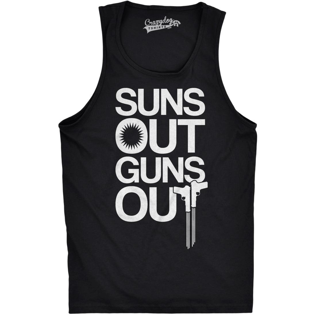 Suns Out Guns Out Men's Tank Top