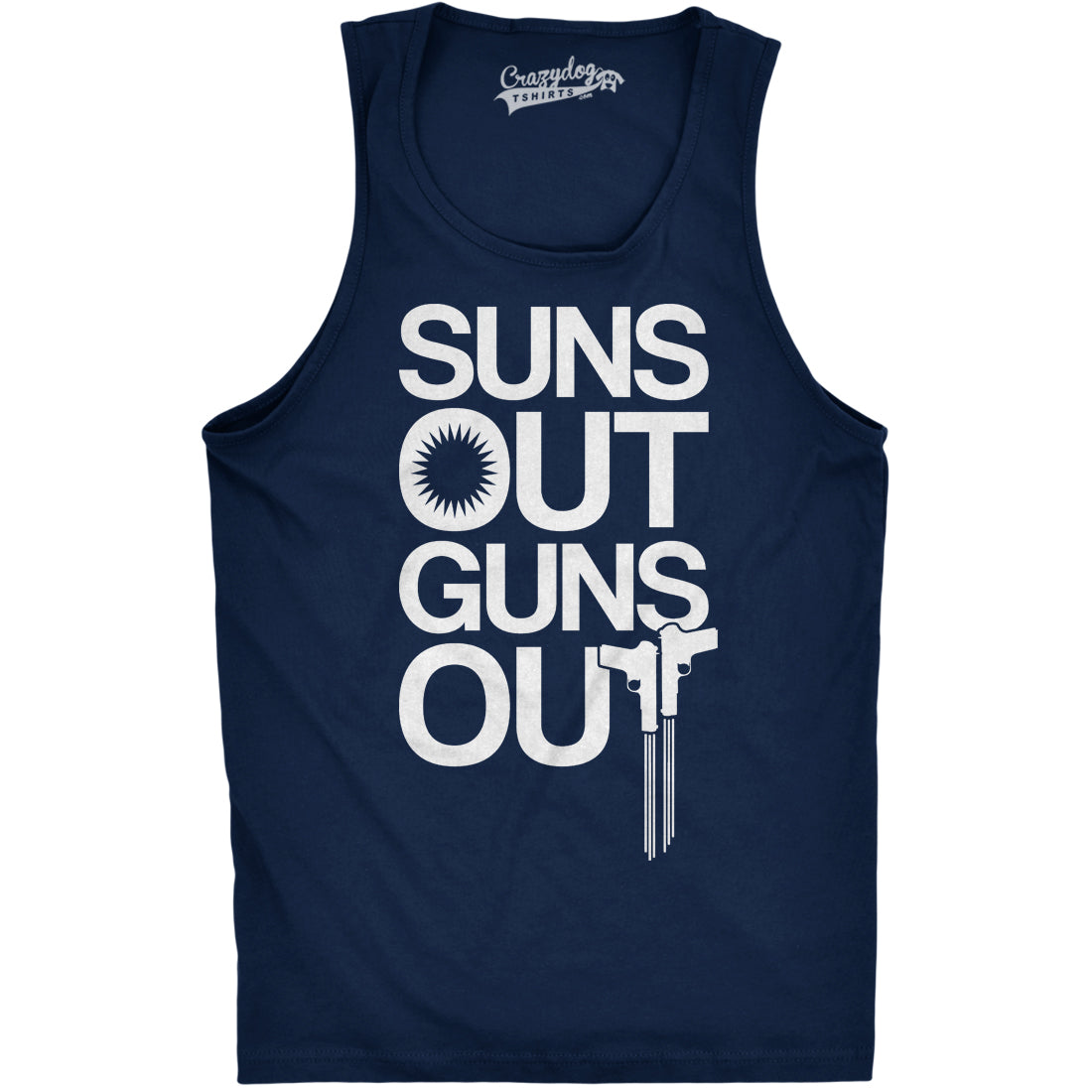 Suns Out Guns Out Men's Tank Top
