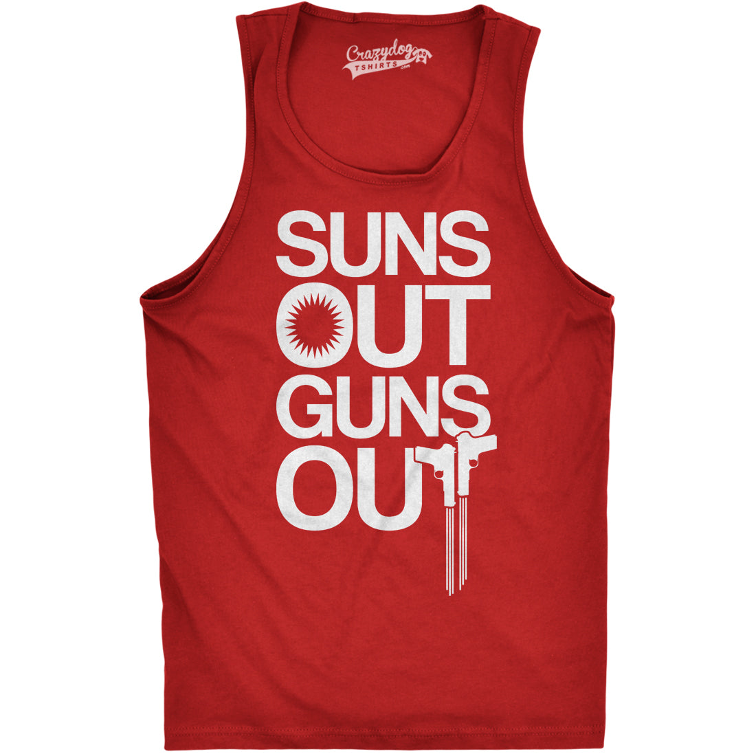 Suns Out Guns Out Men's Tank Top