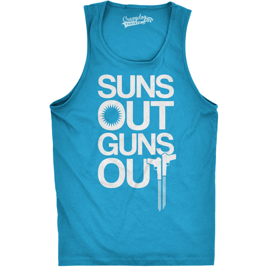 Suns Out Guns Out Men's Tank Top
