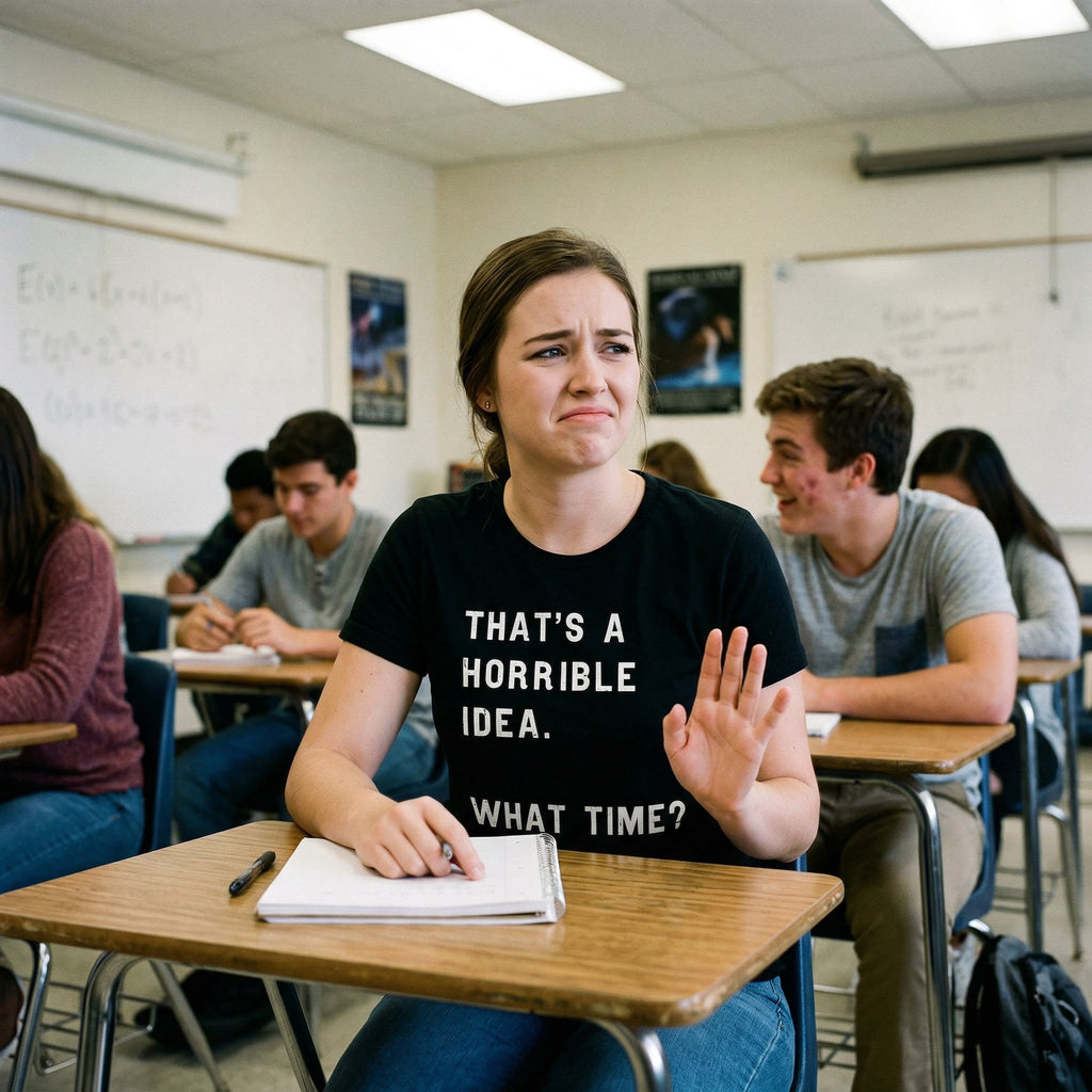 That Sounds Like A Horrible Idea. What Time? Women's T Shirt product image 10