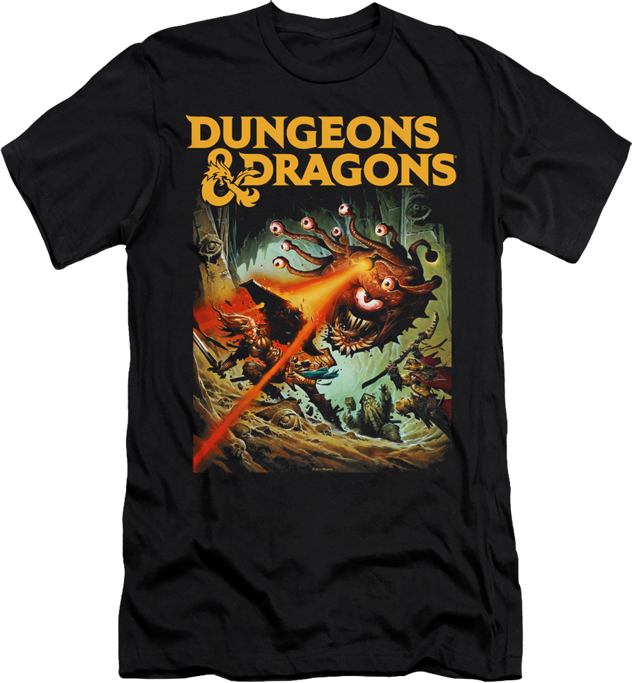 The Beholder Attacks Dungeons & Dragons T-Shirt product image 1