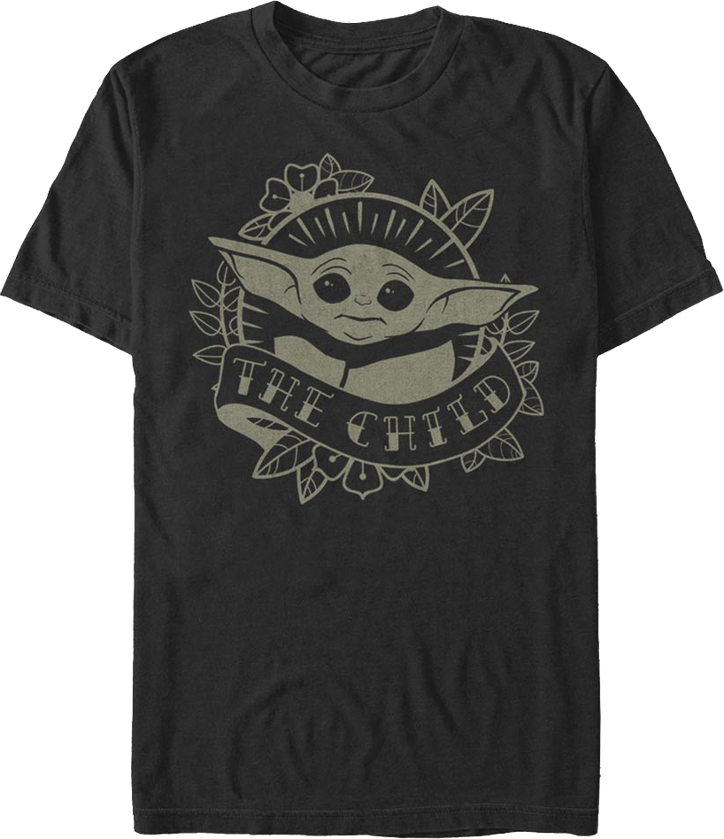 The Child Banner Mandalorian Star Wars T-Shirt product image 1