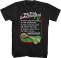 Theme Song Lyrics Real Ghostbusters T-Shirt product image 1