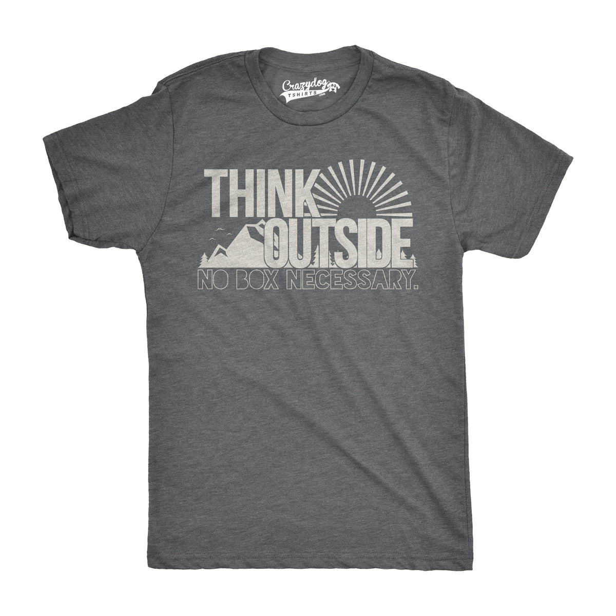 Think Outside No Box Necessary Men's T Shirt product image 5