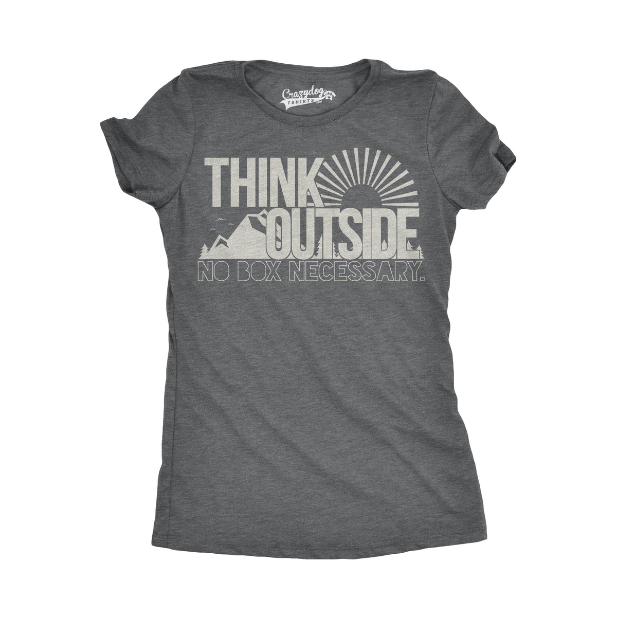 Think Outside No Box Necessary Women's T Shirt product image 9