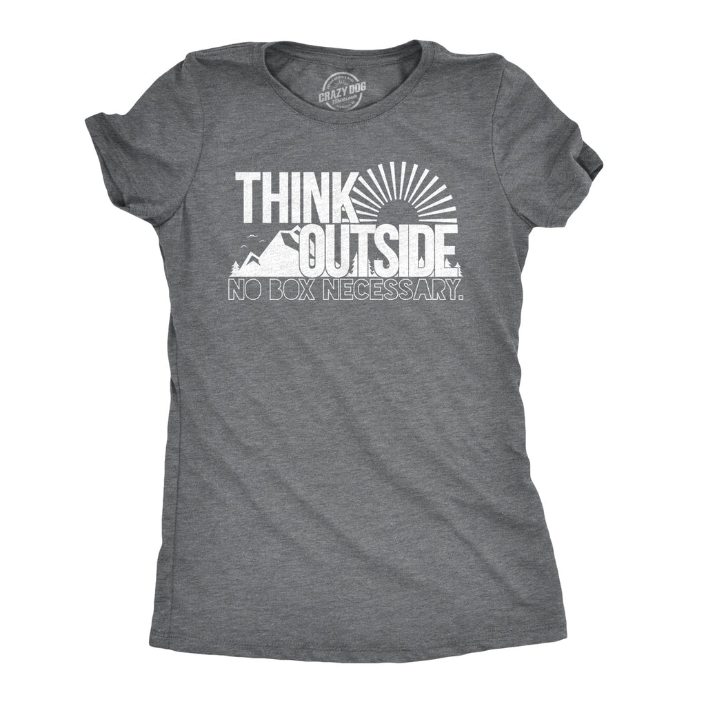 Think Outside No Box Necessary Women's T Shirt product image 1
