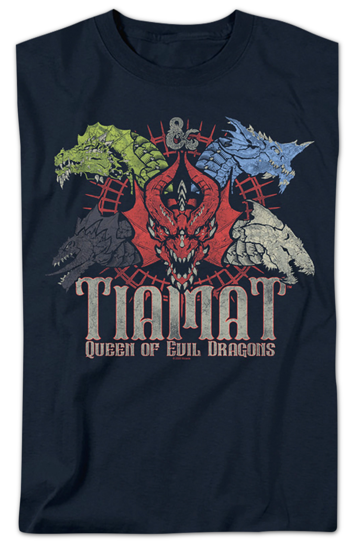 Tiamat Queen Of Evil Dragons Dungeons & T-Shirt product image 2