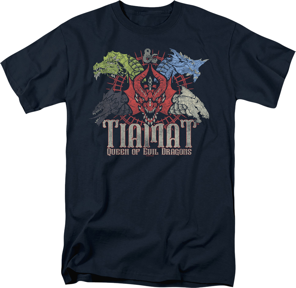 Tiamat Queen Of Evil Dragons Dungeons & T-Shirt product image 1