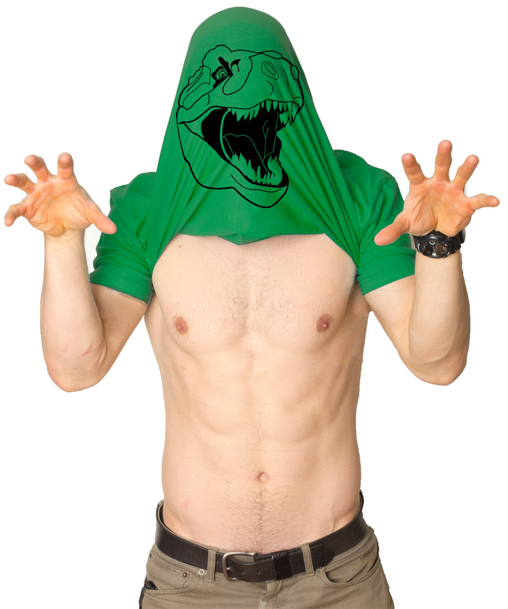 Ask Me About My T-Rex Flip Men's T Shirt product image 11