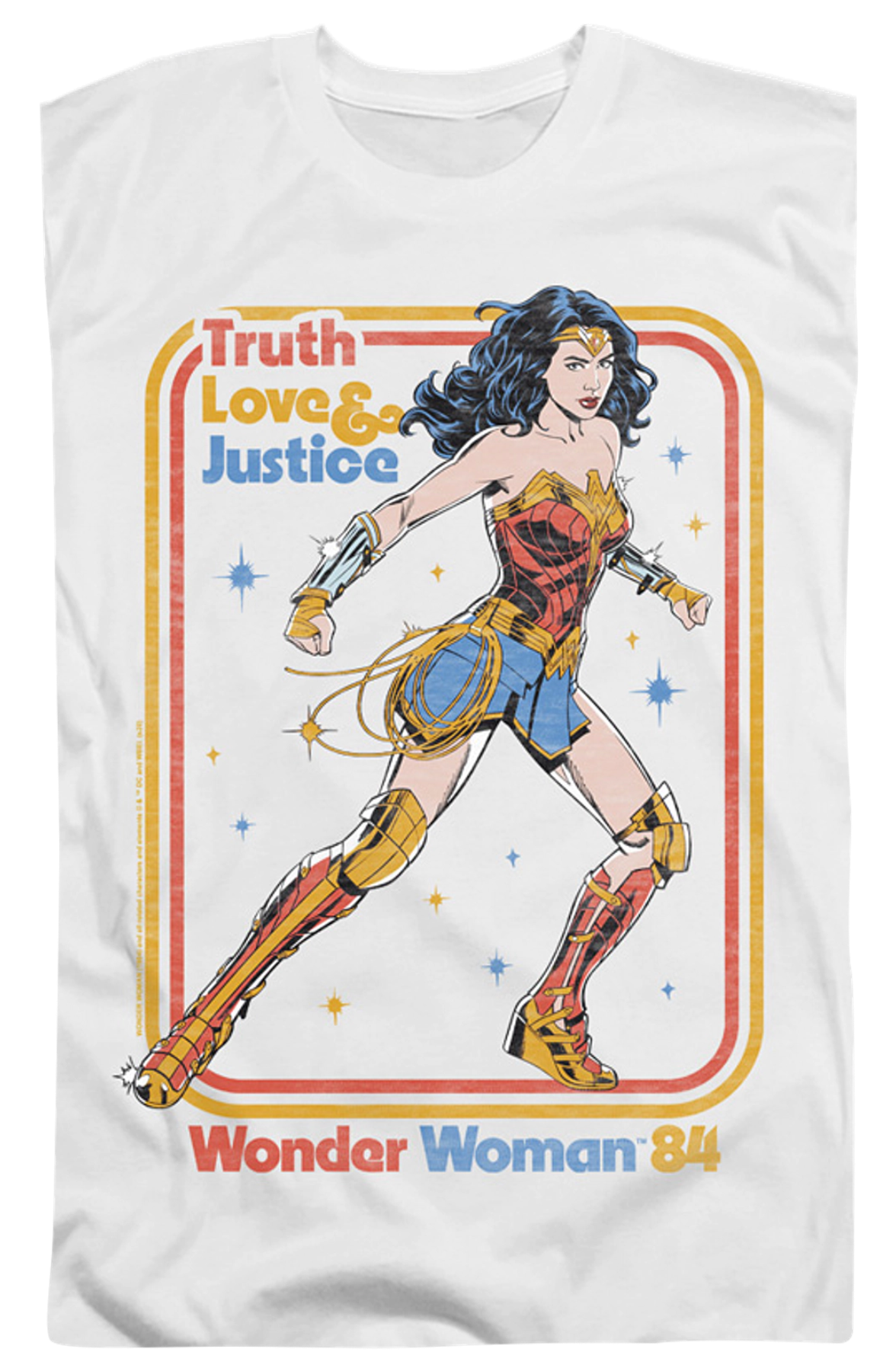 Truth Love & Justice Wonder Woman T-Shirt product image 2