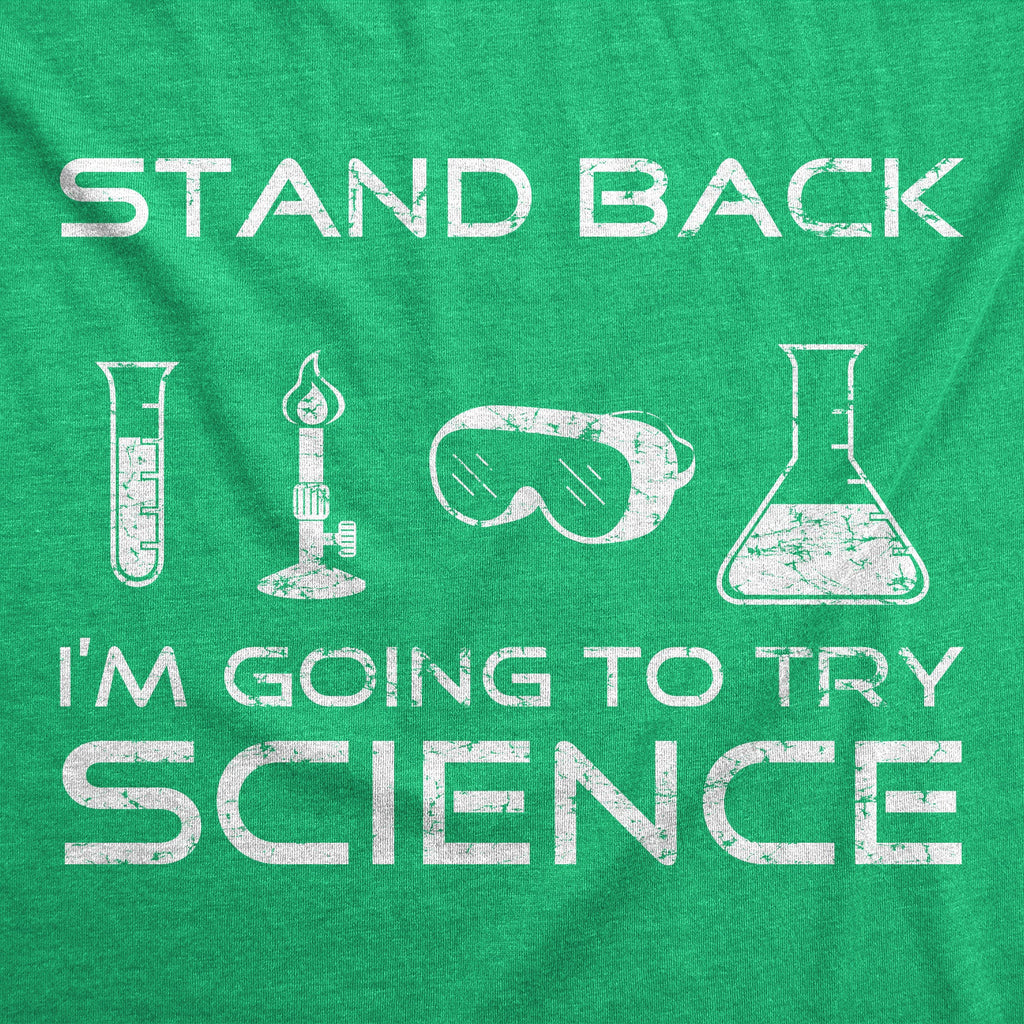 Stand Back I'm Going To Try Science Men's T Shirt product image 10