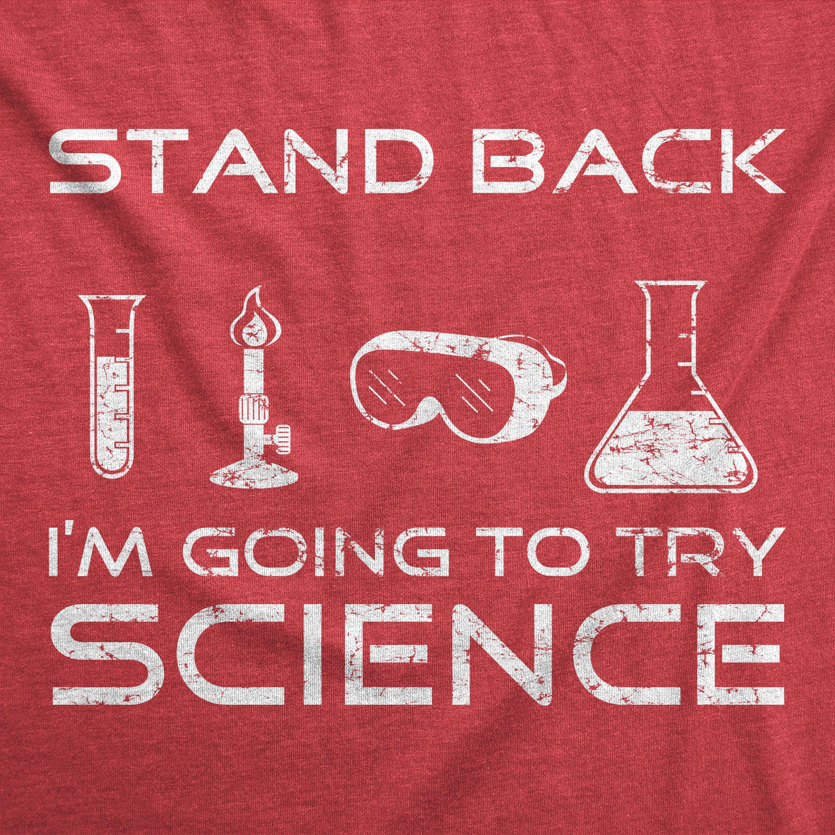 Stand Back I'm Going To Try Science Men's T Shirt product image 3