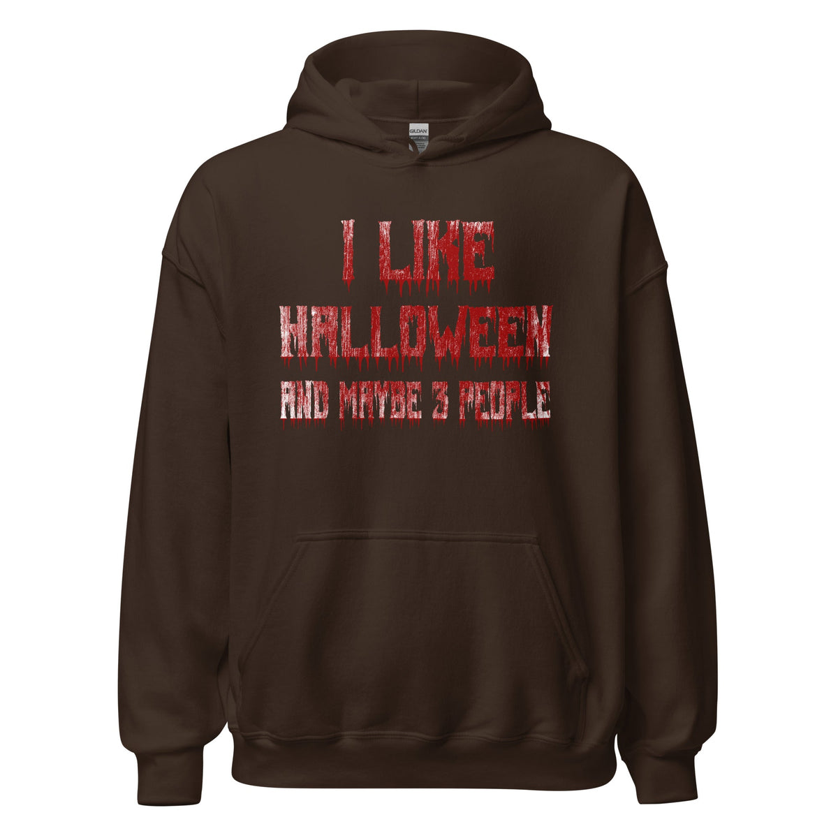 I Like Halloween and Maybe 3 People Bloody Hoodie product image 5