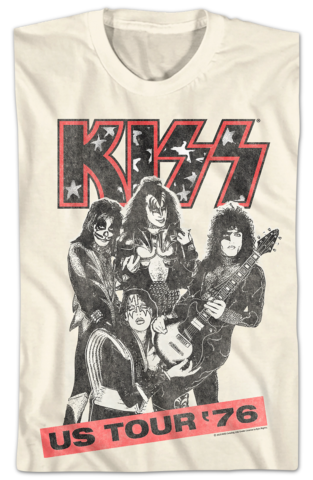 US Tour '76 KISS Shirt product image 2