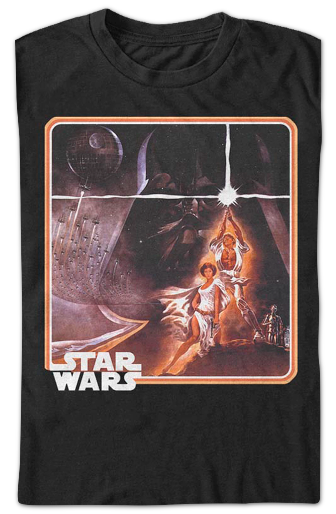 Vintage Episode IV Poster Star Wars T-Shirt