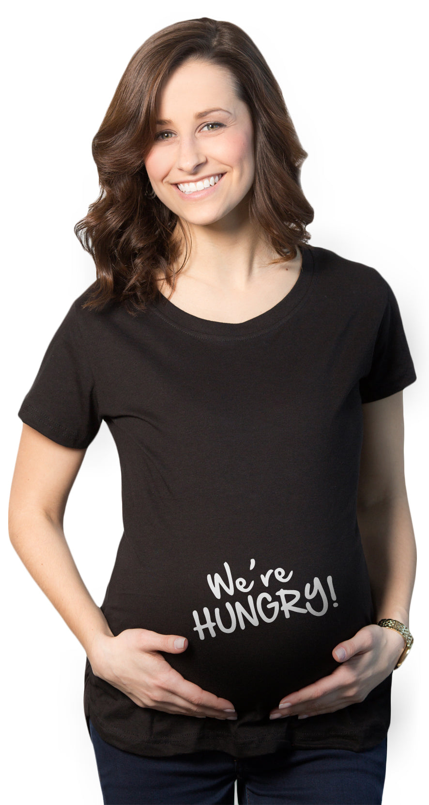 We're Hungry Maternity T Shirt product image 3