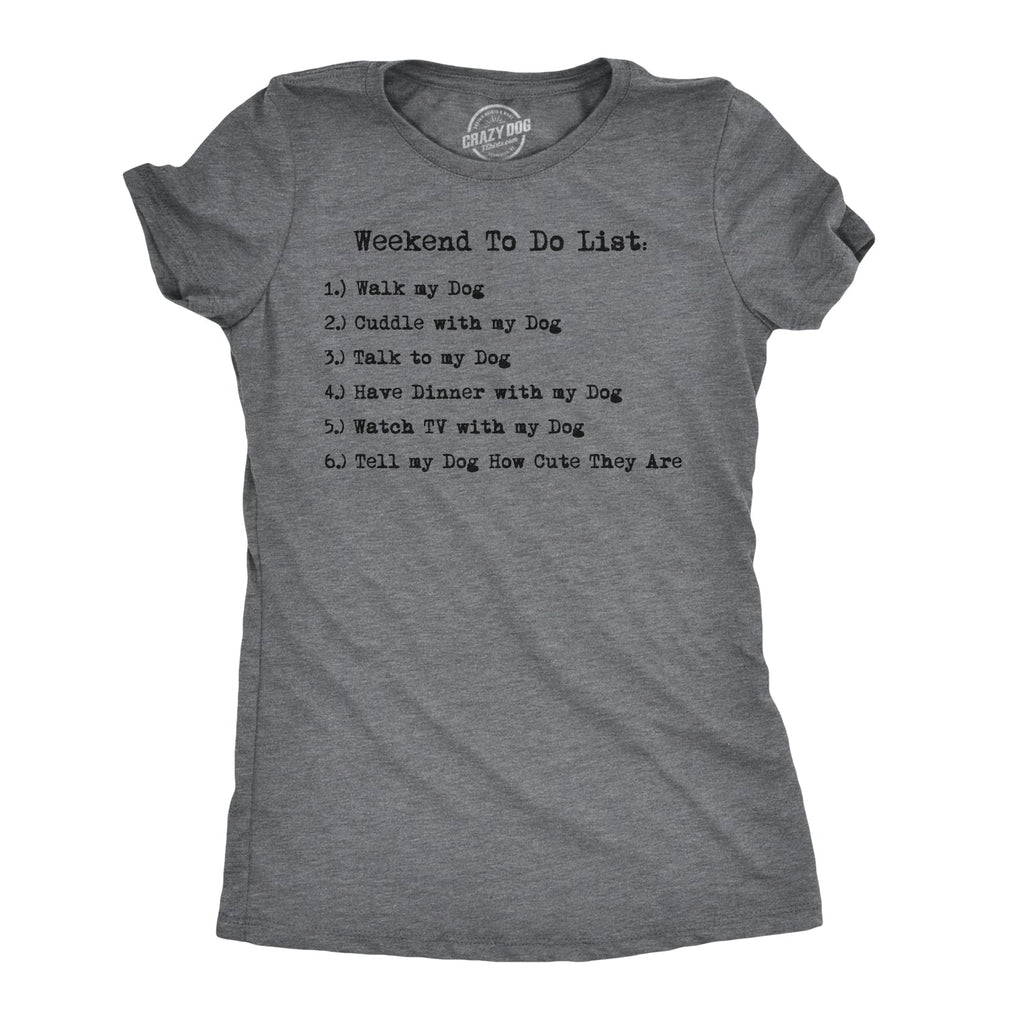 Weekend To Do List Women's T Shirt product image 4
