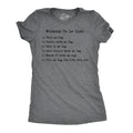 Weekend To Do List Women's T Shirt product image 1