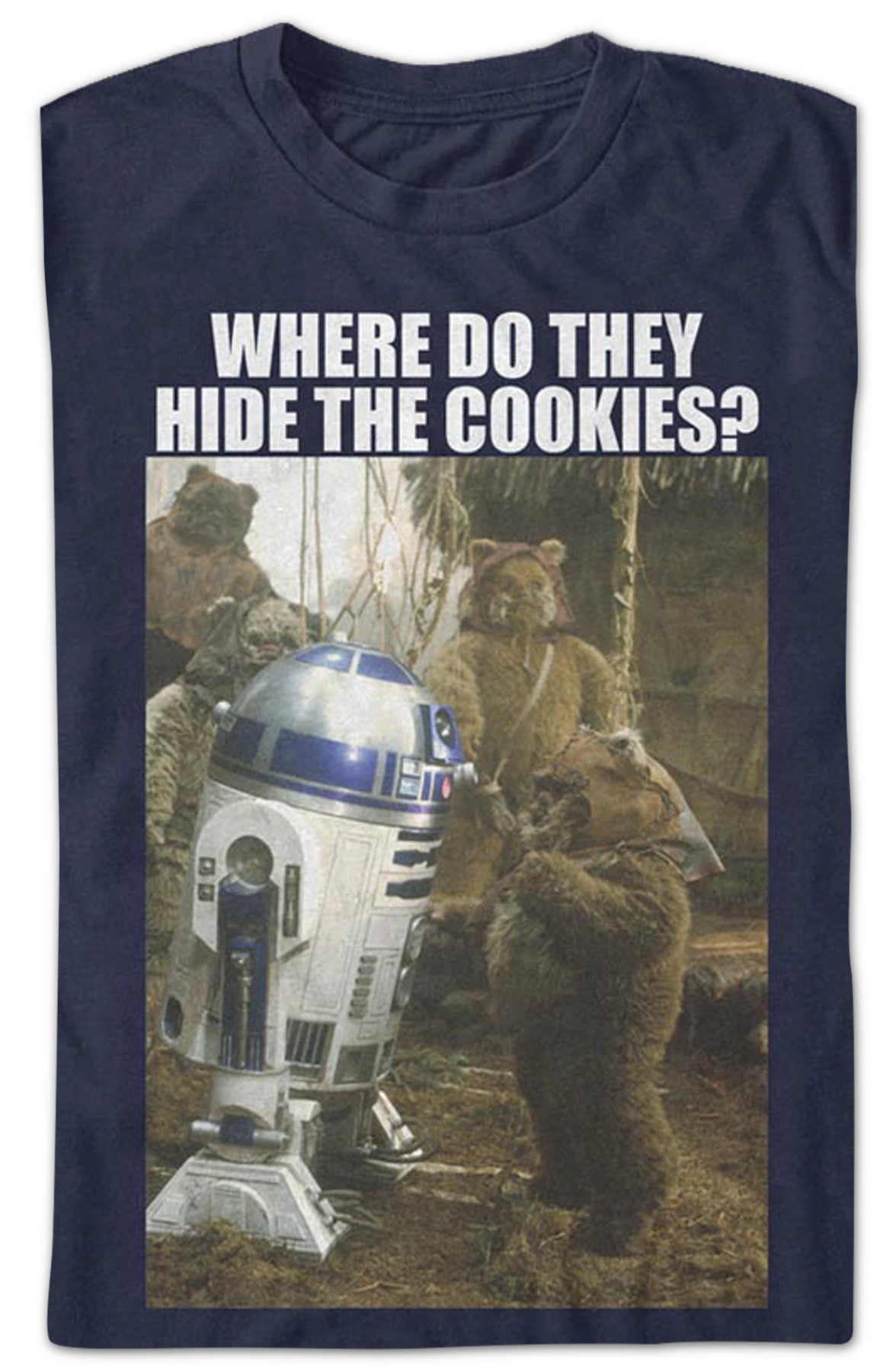 Where Do They Hide The Cookies Star Wars T-Shirt product image 2
