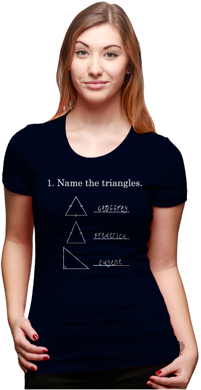 Name The Triangles Women's T Shirt product image 2