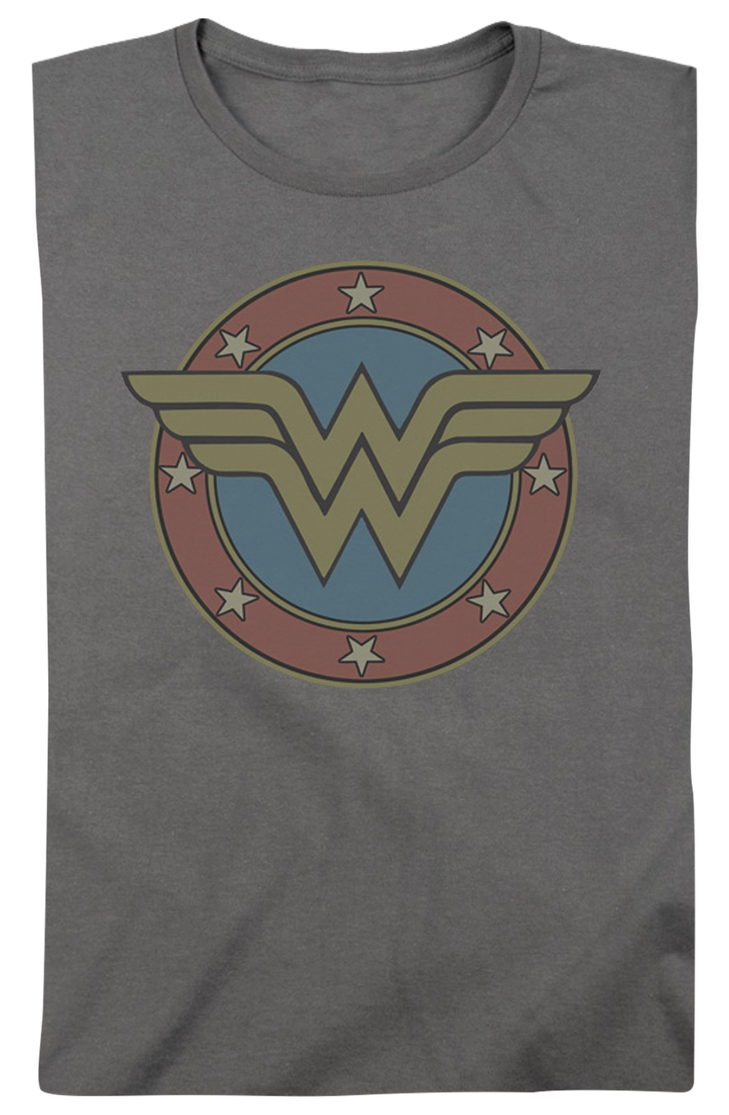 Womens Classic Wonder Woman Logo Shirt product image 2
