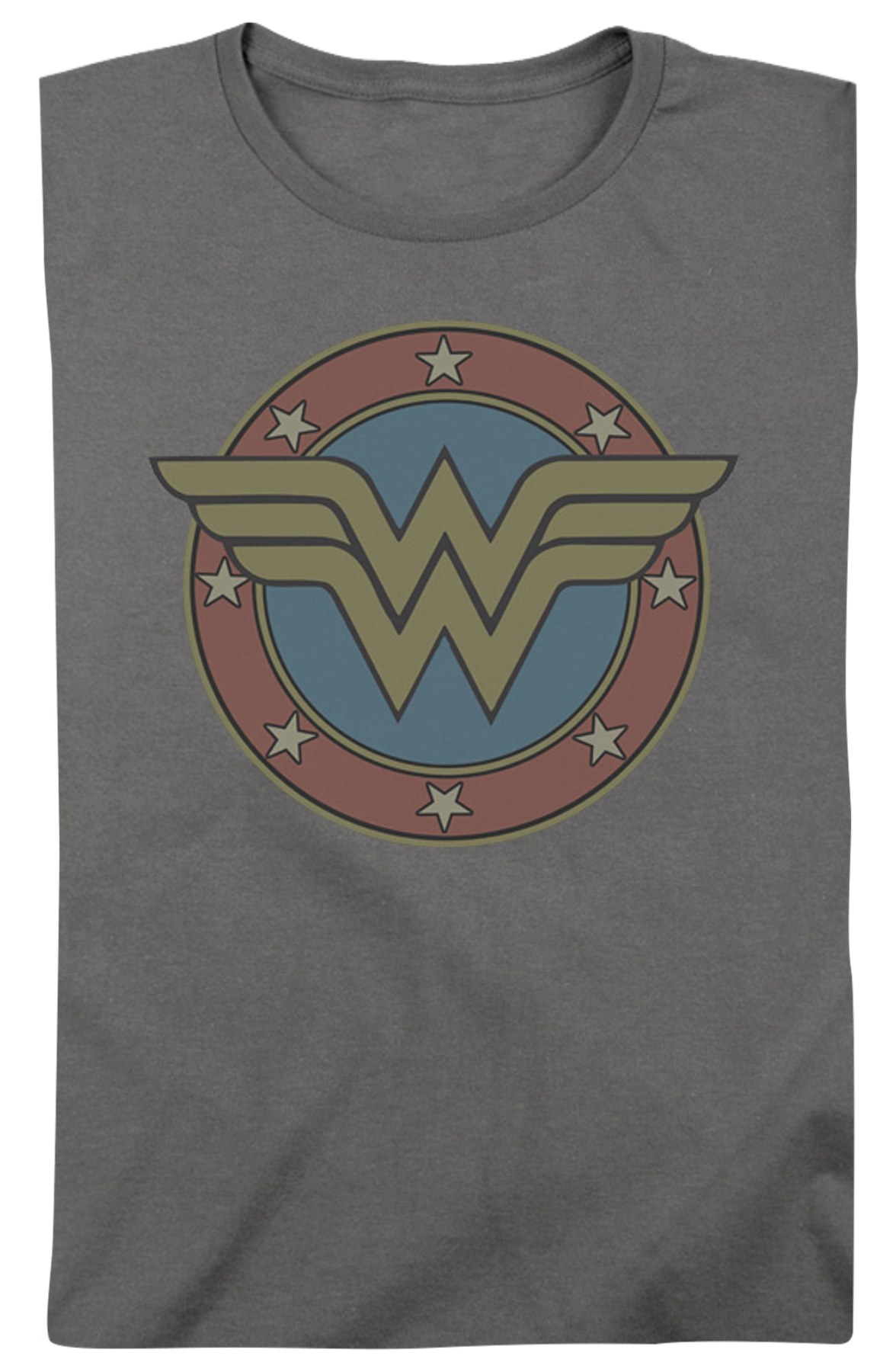 Womens Classic Wonder Woman Logo Shirt product image 2