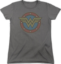 Womens Classic Wonder Woman Logo Shirt product image 1