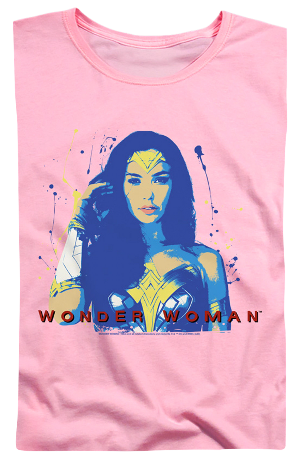 Womens Painting Wonder Woman Shirt product image 2