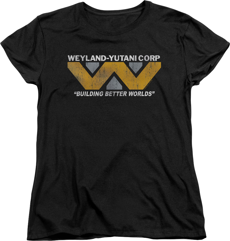 Womens Weyland-Yutani Corp Alien Shirt product image 1