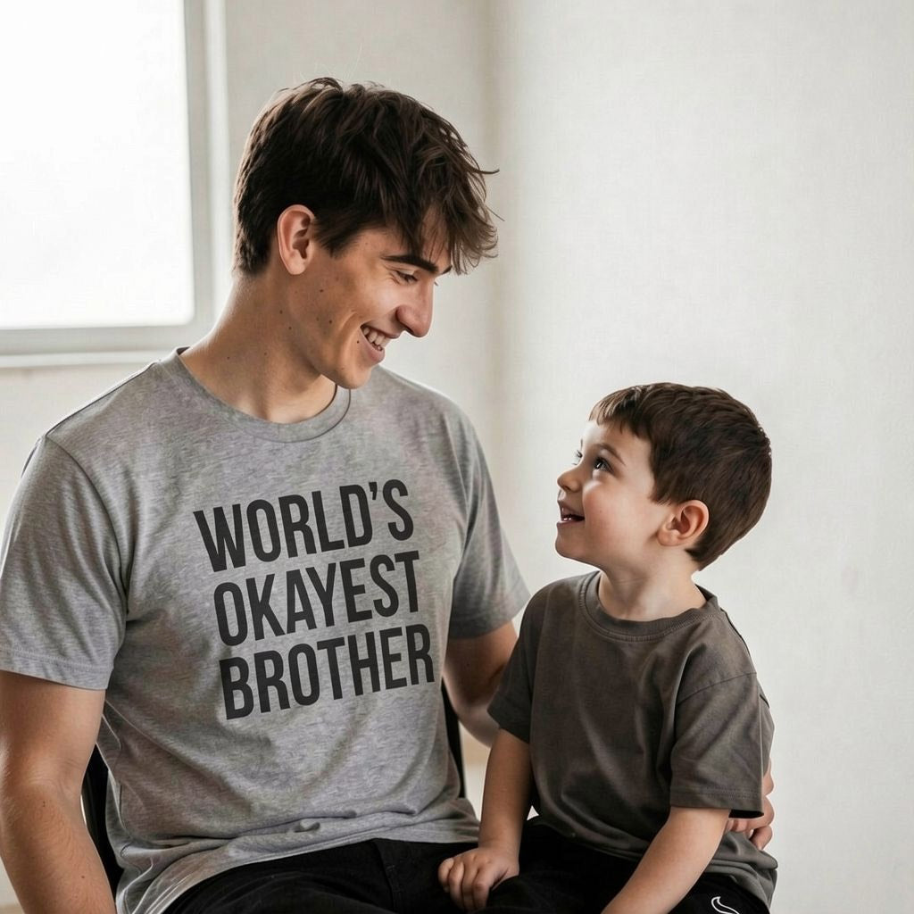 World's Okayest Brother Men's T Shirt product image 6