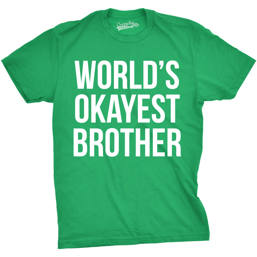 World's Okayest Brother Men's T Shirt product image 16