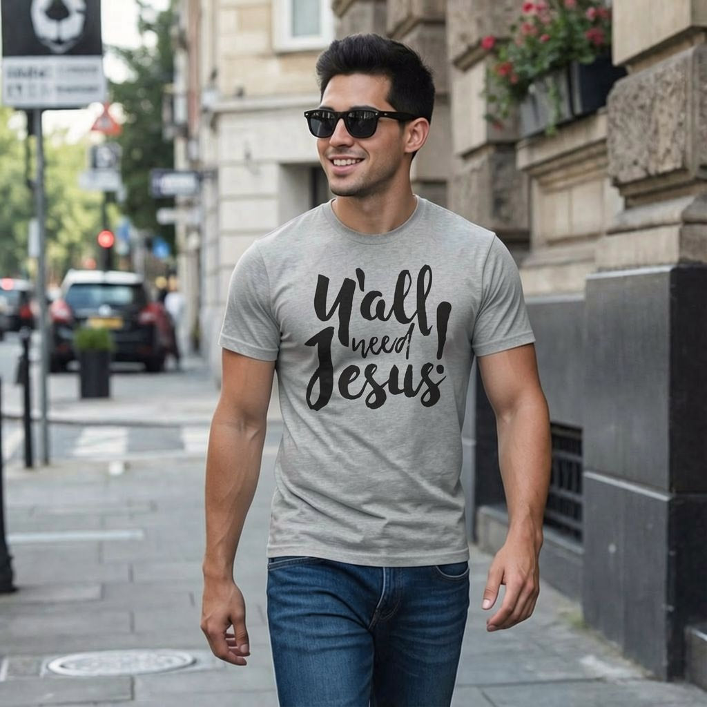 Y'all Need Jesus Men's T Shirt product image 2