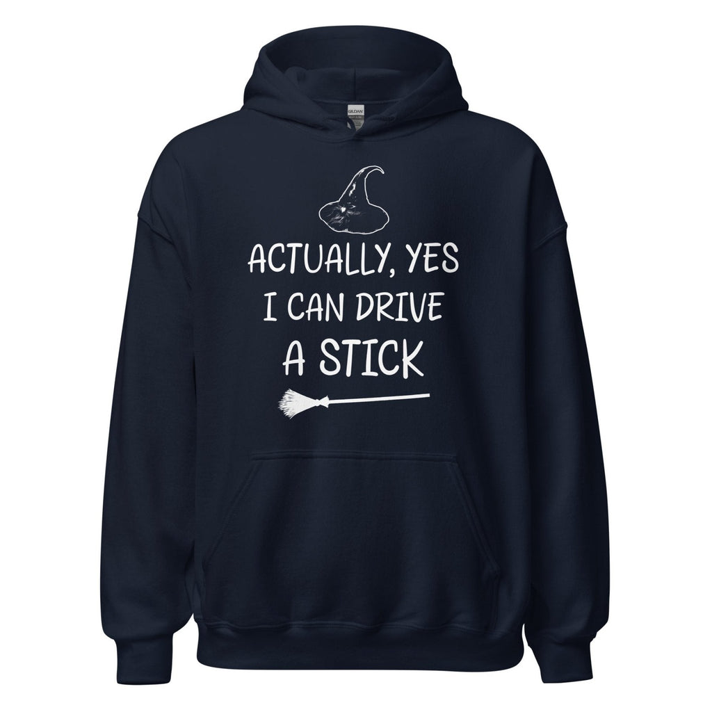 Yes I Can Drive a Stick Witch Hoodie product image 4