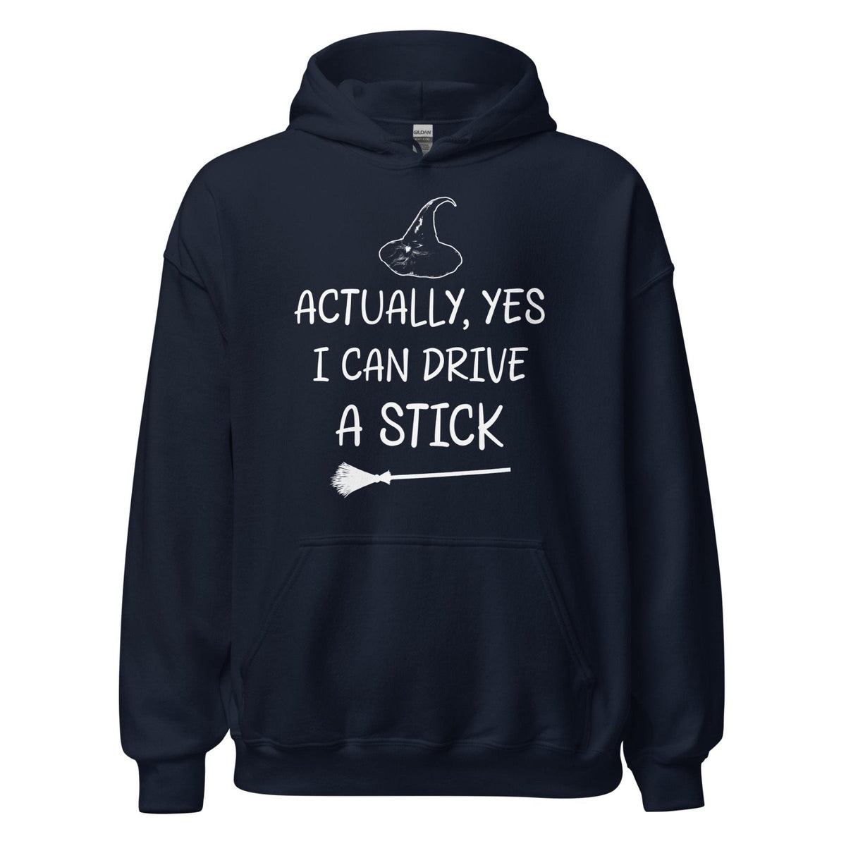 Yes I Can Drive a Stick Witch Hoodie product image 4
