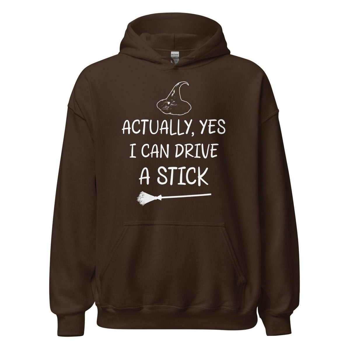 Yes I Can Drive a Stick Witch Hoodie product image 6