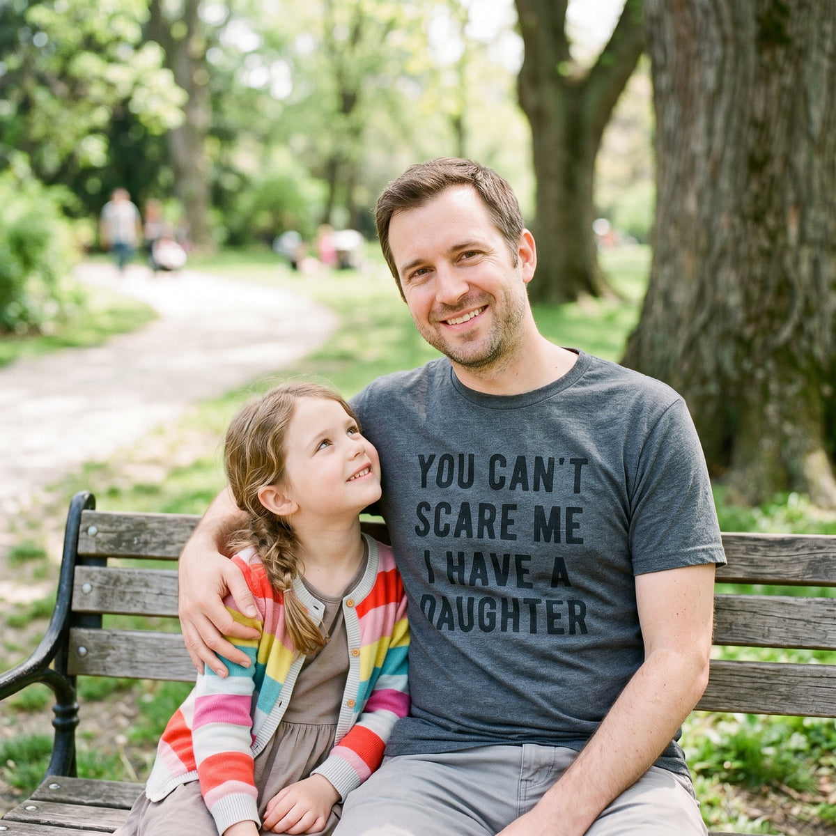 You Can't Scare Me I Have Two Daughters Men's T Shirt product image 6