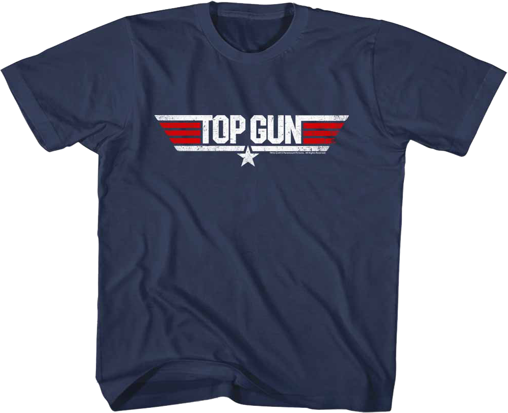 Youth Classic Logo Top Gun Shirt product image 1