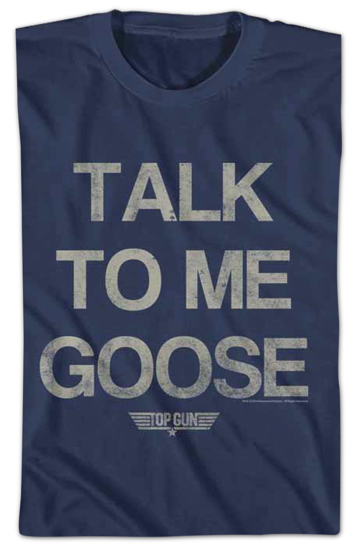 Youth Distressed Talk To Me Goose Top Gun Shirt product image 2