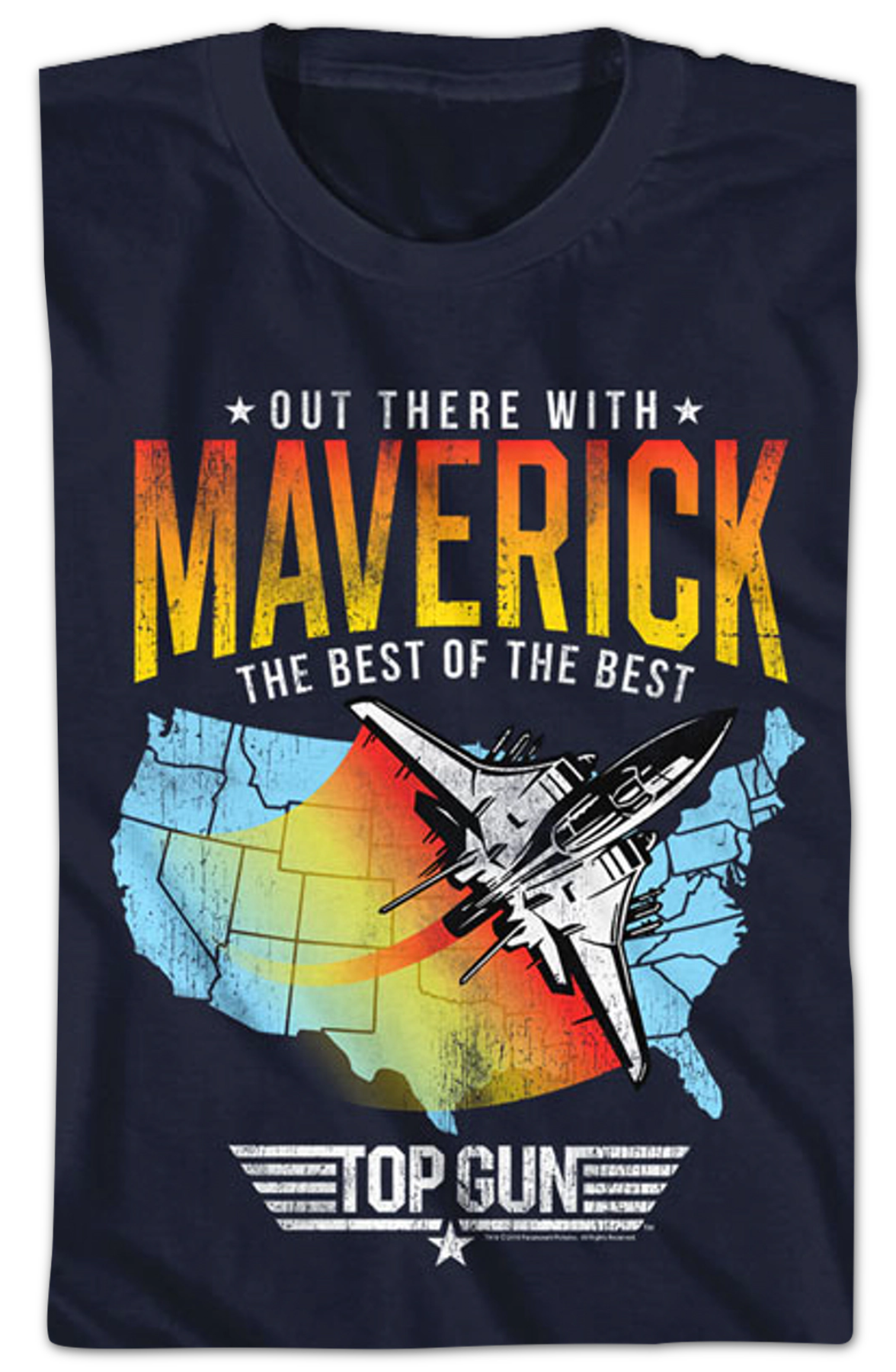 Youth Out There With Maverick Top Gun Shirt product image 2