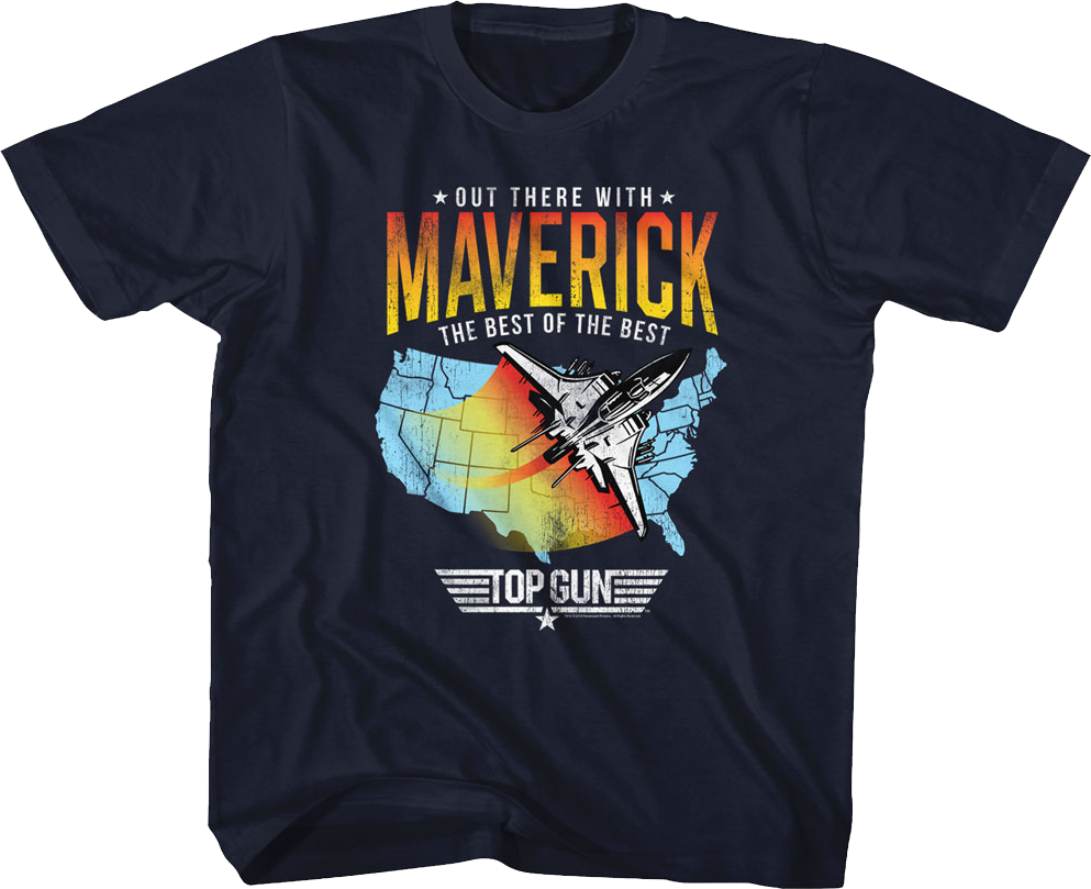 Youth Out There With Maverick Top Gun Shirt product image 1