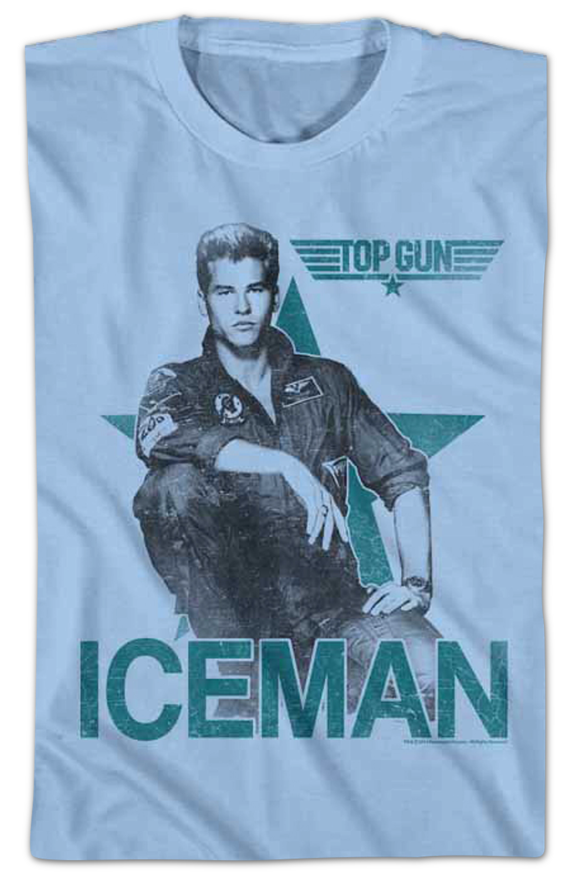 Youth Val Kilmer Iceman Top Gun Shirt product image 2