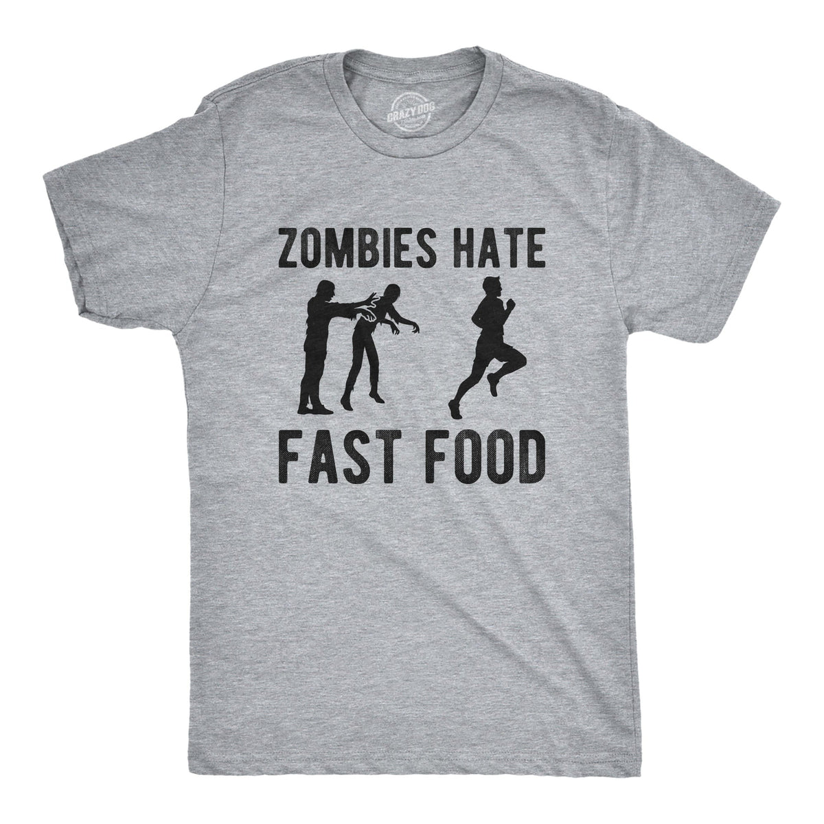 Zombies Hate Fast Food Men's T Shirt product image 1
